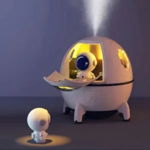 Umidificador de Ar Astronauta Luz LED Colorida USB